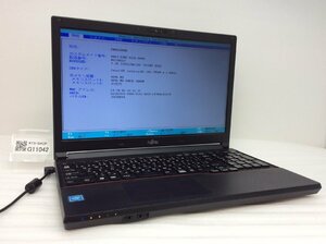 ジャンク/ FUJITSU FMVA1000E LIFEBOOK A574/M Intel Celeron 2950M メモリ4.1GB ストレージ無し 【G11042】