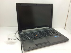 ジャンク/ HP EliteBook 8560w Intel Core i7-2760QM メモリ12.29GB ストレージ無し 【G11184】