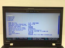 ジャンク/ LENOVO 5016B94 ThinkPad L520 Intel Core i3-2330M メモリ4.1GB ストレージ無し 【G11287】_画像5