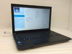 ジャンク/ TOSHIBA dynabook Satellite B554/M PB554MFBPR5JA71 Intel Core i3-4100M メモリ4.1GB ストレージ無し 【G11283】