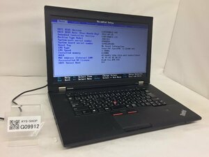 ジャンク/ LENOVO 24813ZJ ThinkPad L530 Intel Core i5-3210M メモリ6.14GB HDD320.07GB 【G09912】