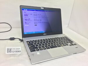 ジャンク/ FUJITSU FMVS01004 LIFEBOOK S904/H Intel Core i5-4300U メモリ4.1GB ストレージ無し 【G10069】