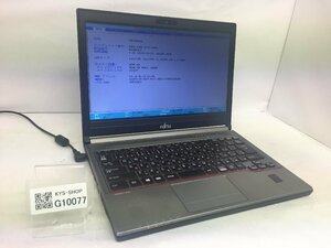 ジャンク/ FUJITSU FMVE0600G LIFEBOOK E734/K Intel Core i5-4310M メモリ4.1GB HDD500.1GB 【G10077】