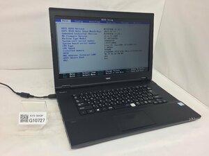 ジャンク/ NEC PC-VK23LXZGU Intel Core i3-6100U メモリ4.1GB ストレージ無し 【G10727】