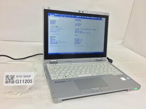 ジャンク/ Panasonic CF-RZ5PDDVS Intel Core m5-6Y57 メモリ4.1GB ストレージ無し 【G11205】