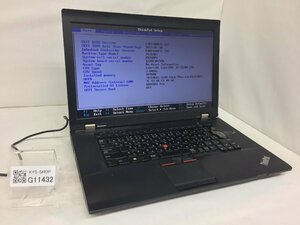 ジャンク/ LENOVO 24783W3 ThinkPad L530 Intel Core i5-3320M メモリ4.1GB ストレージ無し 【G11432】