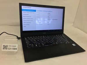 ジャンク/ VAIO VJPB11 Intel Core i3-6100U メモリ4.1GB SSD128.03GB 【G11594】