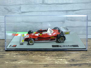 1/43　デアゴスティーニ　F1マシンコレクション　フェラーリ312 T2　1977ｙ　ジル・ヴィルヌーブ