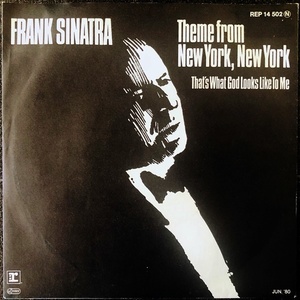 【Disco & Soul 7inch】Frank Sinatra / Theme From New York New York