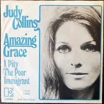 【Disco & Soul 7inch】Judy Collins / Amazing Grace(Whitneyの原曲)_画像1