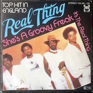 【Disco & Soul 7inch】Real Thing / She's A Groovy Freak(Pro : Mtume)