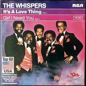 【Disco & Soul 7inch】Whispers / It's A Love Thing 