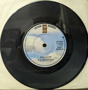 ☆B.A.ROBERTSON/BANG BANG 1979'UK ASYLUM7INCH