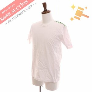 ■ コムデギャルソン SHIRT Tシャツ 半袖 トップス 四つ葉のクローバー てんとう虫 メンズ M ホワイト