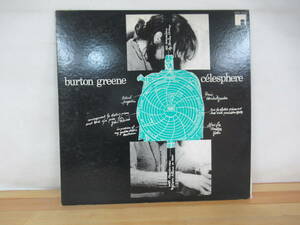 Q43◇盤面良好【見本盤/LP1枚】〈Burton Greene/バートン・グリーン/Clesphere〉ECPL-10-FU ジャズ ピアノ 230801