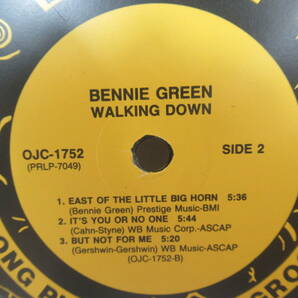 Q57◇【US盤/LP1枚】〈Bennie Green/ベニー・グリーン/Walking Down〉OJC-1752 ジャズ トロンボーン 230809の画像7