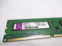 送料無料　その２　1GB 1Rx8 PC3-10600U KINGSTON デスクトップ PC メモリ　SDRAM　1049品番_画像2