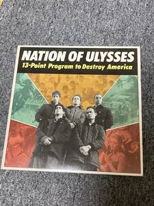 THE NATION OF ULYSSES 13-Point Program to Destroy America / Plays Pretty For Baby 2枚セット ネーション オブ ユリシーズ レコード LP