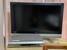 シャープ　アクオス　テレビ＆HDD DVD レコーダーセット　LC-37BD1W＋DV-ARW22 　37インチ　中古　手渡し歓迎　SHARP AQUOS_画像1