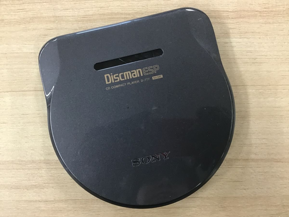 SONY D-777 ソニー CDプレーヤー・Discman ESP ディスクマン 動作OK