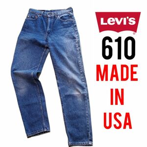 ※購入前要在庫確認90年USA製 LEVI’S610 アイスブルー w29 L31