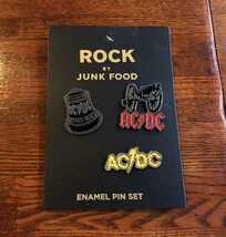 JUNKFOOD 日本未入荷 AC/DC エナメルピンset 袋入り 検ロックT バンドT ACDC_画像1