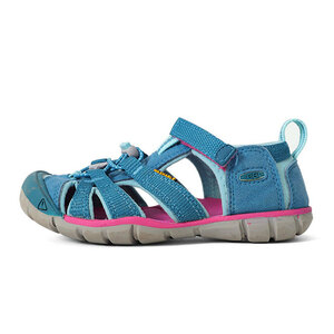  б/у одежда KEEN ключ n ремешок сандалии SEACAMP CNX 18cm синий голубой розовый спортивные туфли сандалии Kids 