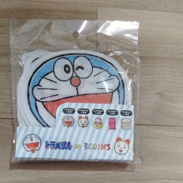 新品未使用 3COINS ドラえもん ダイカットストックBAG(ジップロック) スリコ スリーコインズ どこでもドア アンキパン