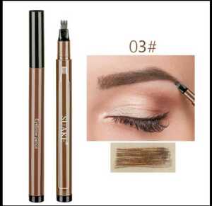  new goods * 3D liquid ta toe pen eyebrows pencil No.3