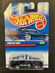 ★即決デッドストック未開封★97年製ホットウィール POLICE CAR/USトイミニカーHOT WHEELSポリスカー