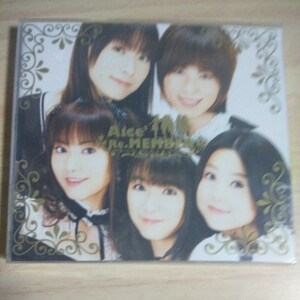 SS004　CD　Aice　１．Re MENBER　２．裏 友情物語　３．約束～I will stand by you～