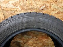 ダンロップ WINTER MAXX WM02 185/60R15 4本SET／2019年製9~9.5分山スタッドレスタイヤ／中古 特筆すべき損傷なし／本州四国九州4,000円_画像8