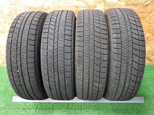 ブリヂストン BLIZZAK VRX 165/70R14 4本SET／2019年製7~7.5分山スタッドレスタイヤ／中古 特筆すべき損傷なし／本州四国九州4,500円