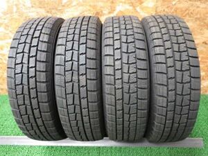 ダンロップ WINTER MAXX WM01 155/65R13 4本SET／2019年製9分山スタッドレス／中古 特筆すべき損傷はなし／本州四国九州4,000円／手渡し可