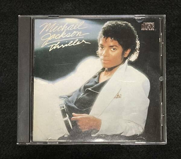 ※送料無料※ マイケル・ジャクソン スリラー アルバム CD 廃盤 希少 35・8P-11 71A12 CSR COMPACT DISC MICHAEL JACKSON Thriller 1982 