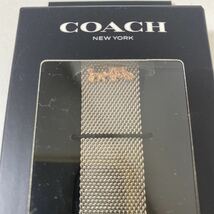 ★送料無料★新品★正規品★COACH(コーチ)/Apple Watch(アップルウォッチ)/替えベルト/交換バンド/シルバー系/ロゴマーク_画像2