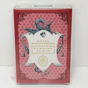 ●未使用 東京ディズニシー HOTEL HIGHTOWER PLAYING CARDS 限定トランプ TOKYO DISNEY SEA 未開封 ホテルハイタワー N493