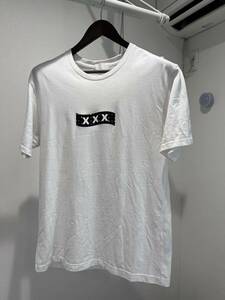 GOD SELECTION XXXゴッドセレクション　ボックスロゴ プリント Tシャツ　Sサイズ