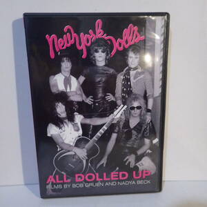 海外盤 Region0【DVD】New York Dolls All Dolled Up ニューヨーク・ドールズのドキュメンタリー映像集【中古】