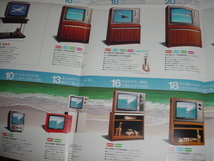 1978年8月　SONY　トリニトロン　テレビのカタログ_画像5