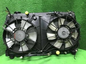 管0379-13 GE6 フィット　ラジエーター　ラジエター　電動ファンモーター　セット　動作正常　168000-8731 022740-5461