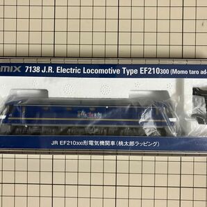 【オリジナル未使用品】TOMIX：7138 JR EF210-300形電気機関車(桃太郎ラッピング)本務機仕様(車輪ゴム有り)