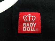 【再値下げ！即決！お買い得！】★BABY DOLL/ベビードール★子供服　Tシャツ　半袖　黒/白　120㎝_画像7