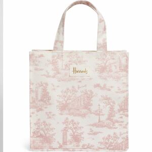 [ new goods unused ]Harrods Harrods tote bag towaru pink 