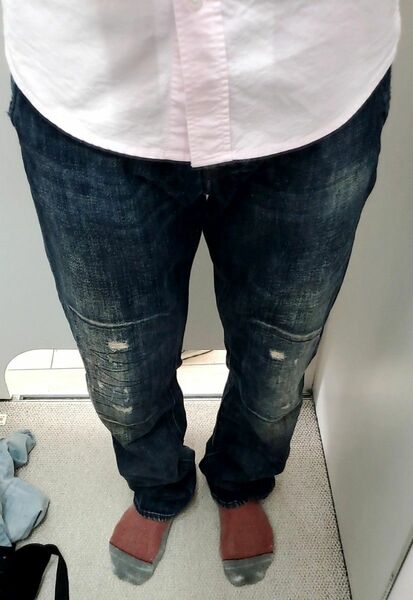 Nudie Jeans LAB CHINO NUDIE LAB 17 W32L32 NJ2518 美品 ヌーディージーンズ