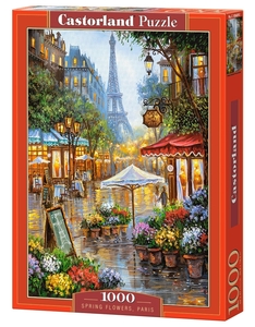 CA 103669 1000ピース ジグソーパズル ポーランド発売 春の花、パリ SPRING FLOWERS, PARIS 