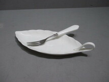 USED★Noritake★ノリタケ Studio Collection プレート Bone China 9810 フォークセット_画像1