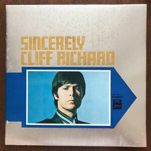 赤盤LP CLIFF RICHARD/SINCERELY クリフ・リチャード/しあわせの朝 ポピュラー白銀シリーズ ベスト BEST