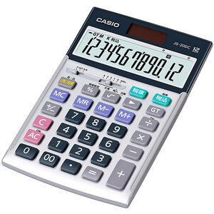 カシオ計算機 CASIO 実務電卓(日数&時間計算タイプ) ジャストタイプ12桁 JS-20DC-N(l-4549526611711)