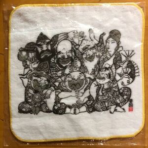  Seven Deities of Good Luck Mini towel 